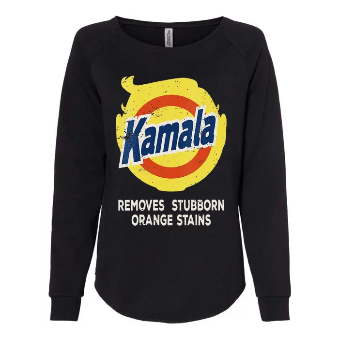 Kamala Detergent Removes Stubborn Orange Stains Antitrump Womens California Wash Sweatshirt