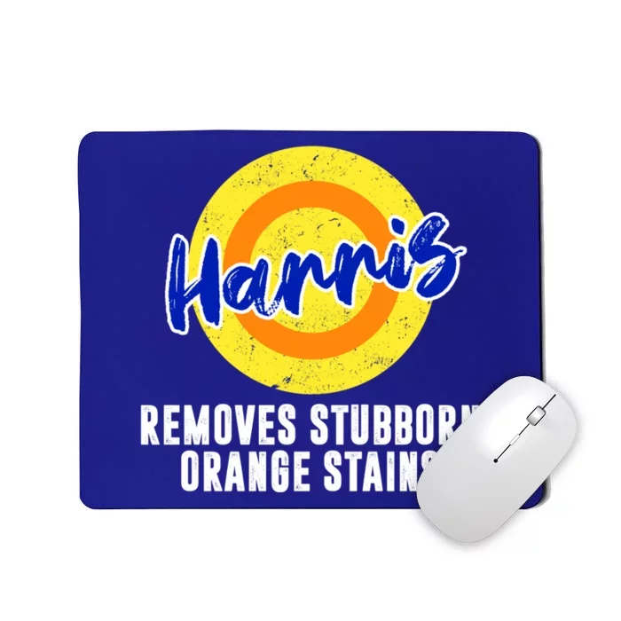 Kamala Detergent Removes Stubborn Orange Stains Funny Harris Gift Mousepad