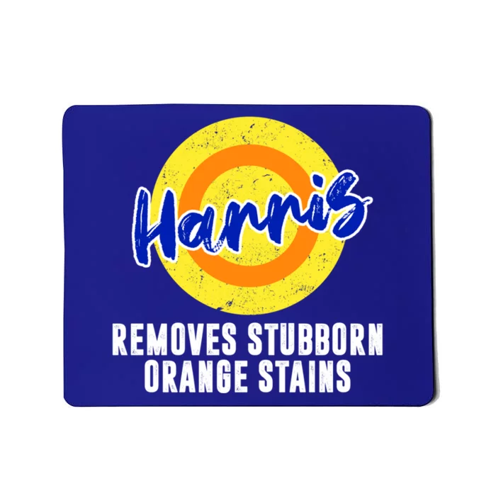 Kamala Detergent Removes Stubborn Orange Stains Funny Harris Gift Mousepad