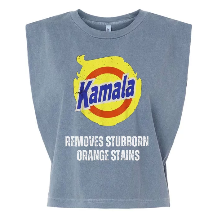 Kamala Detergent Removes Stubborn Orange Stains Antitrump Garment-Dyed Women's Muscle Tee