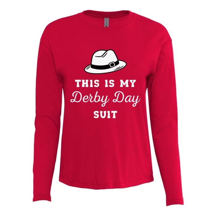 KY Derby Suits for Funny Derby Day Womens Cotton Relaxed Long Sleeve T-Shirt