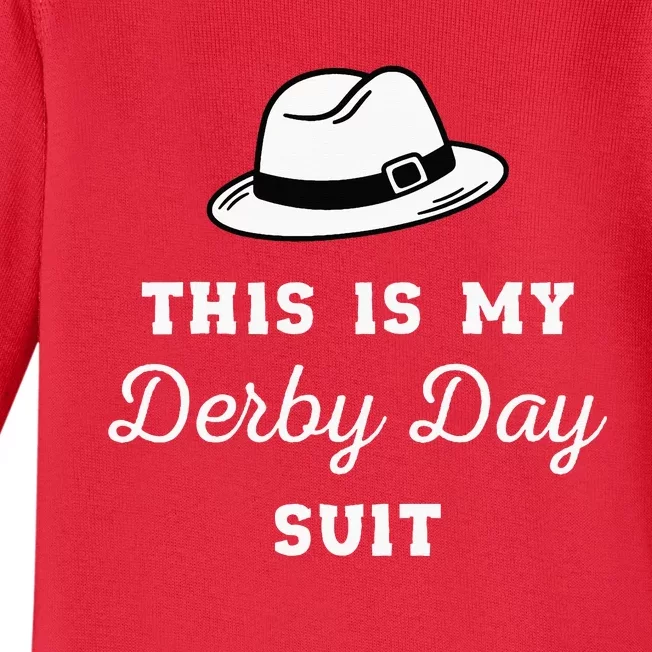 KY Derby Suits for Funny Derby Day Baby Long Sleeve Bodysuit