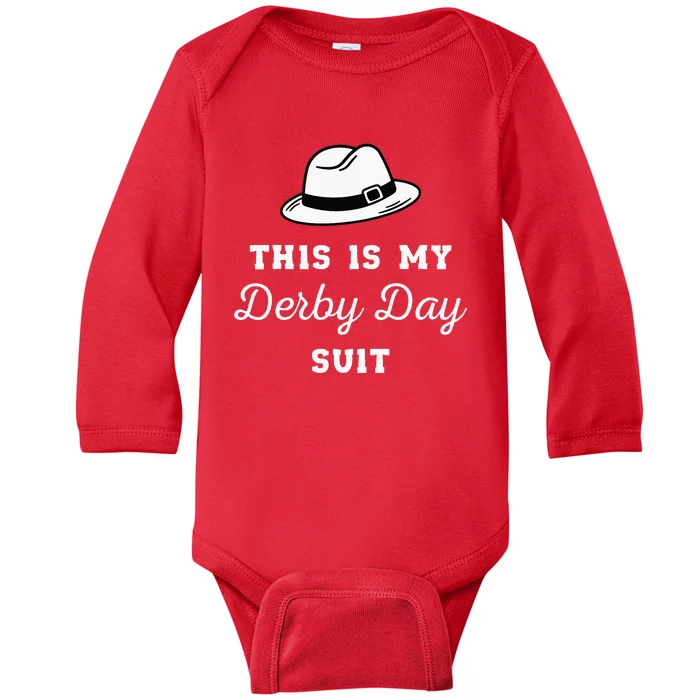 KY Derby Suits for Funny Derby Day Baby Long Sleeve Bodysuit