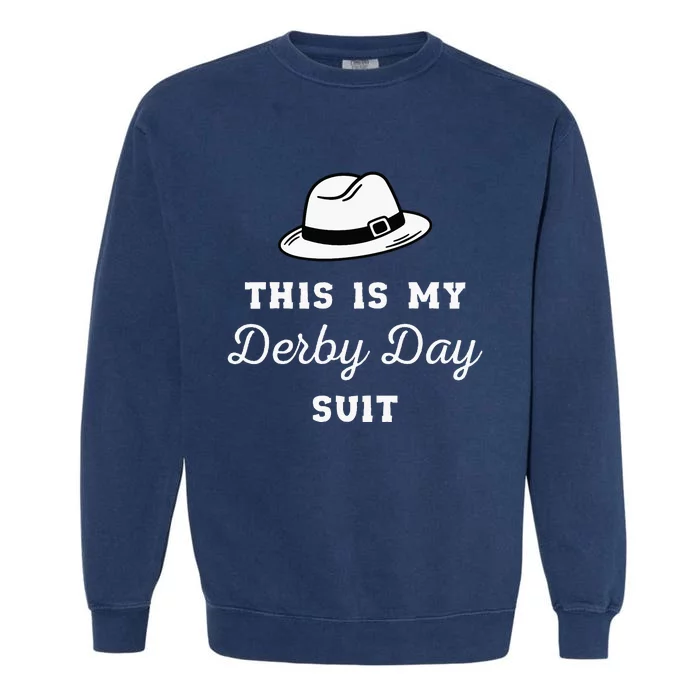 KY Derby Suits for Funny Derby Day Garment-Dyed Sweatshirt