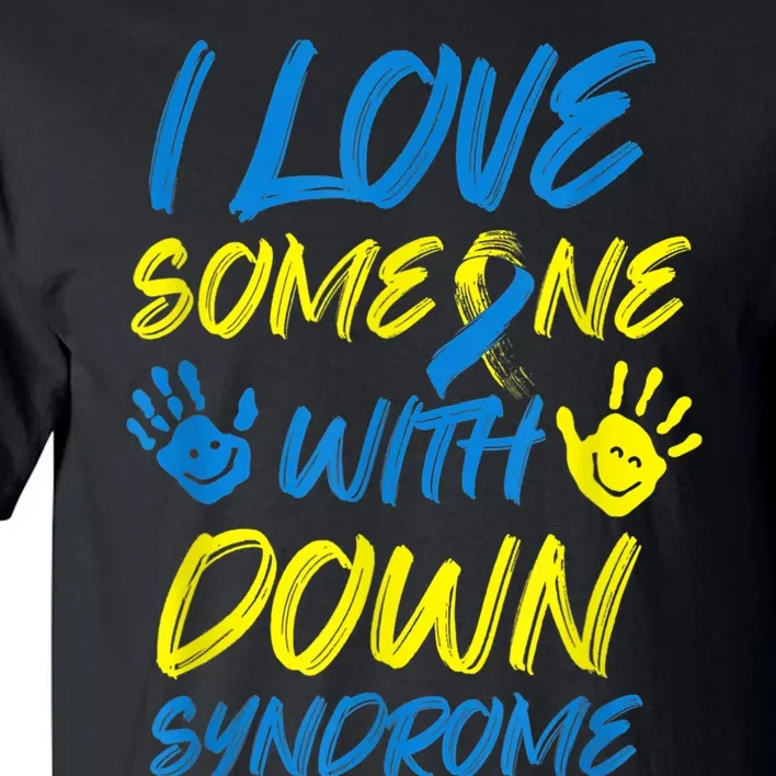 kid Down Syndrome Awareness  Month Special Needs Love T21 Tall T-Shirt