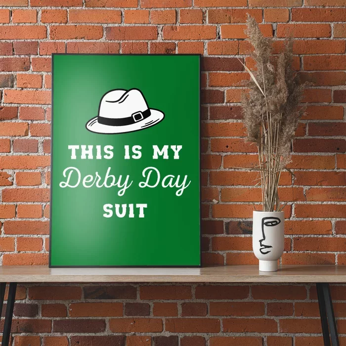 Ky Derby Suits For Funny Derby Day Kentucky Attire Poster