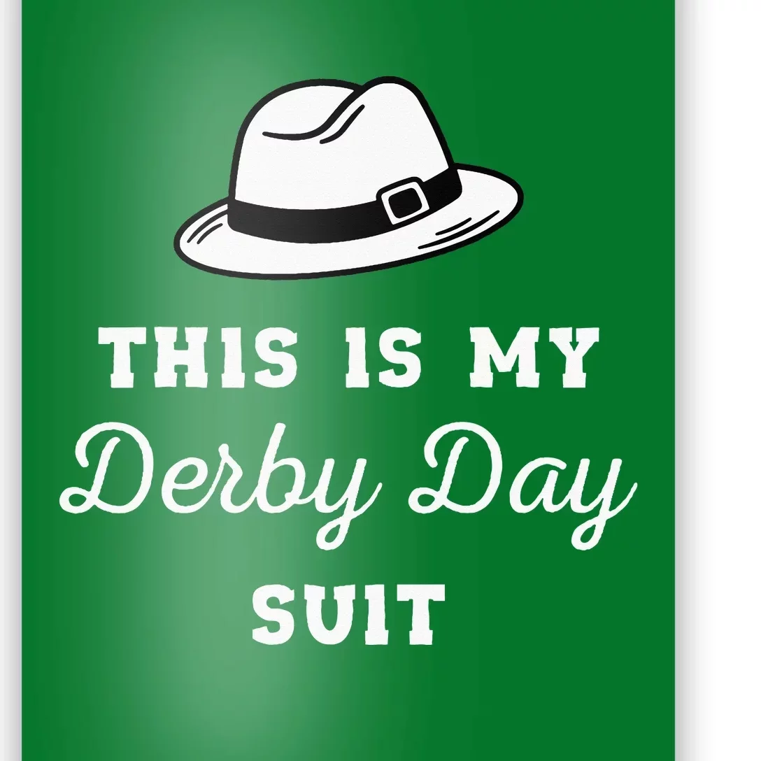 Ky Derby Suits For Funny Derby Day Kentucky Attire Poster