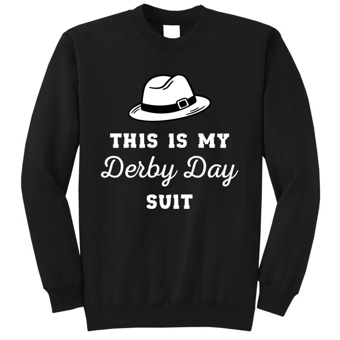 KY Derby Suits For Men Funny Derby Day Kentucky Attire Tall Sweatshirt