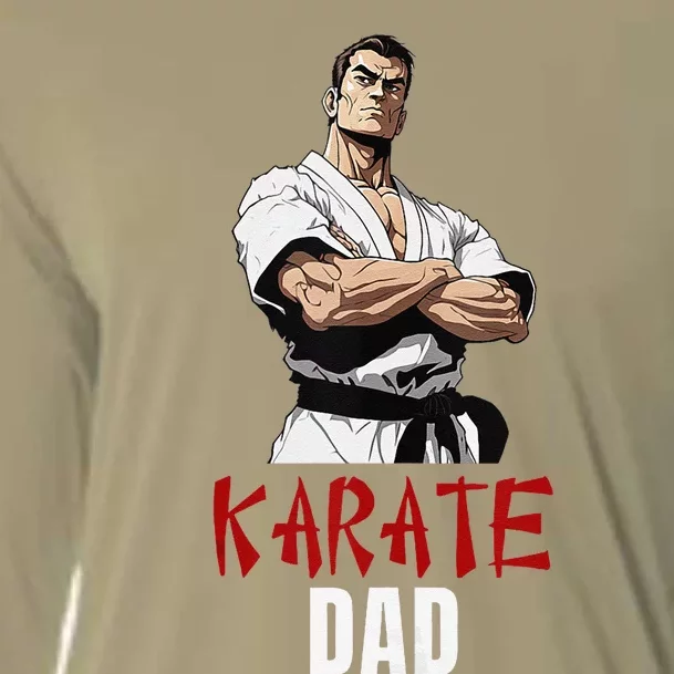 Karate Dad Striking Style For Martial Arts Super Dads Cooling Performance Long Sleeve Crew