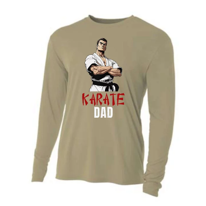 Karate Dad Striking Style For Martial Arts Super Dads Cooling Performance Long Sleeve Crew