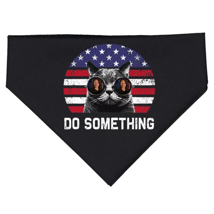 Kamala Do Something Cat USA-Made Doggie Bandana