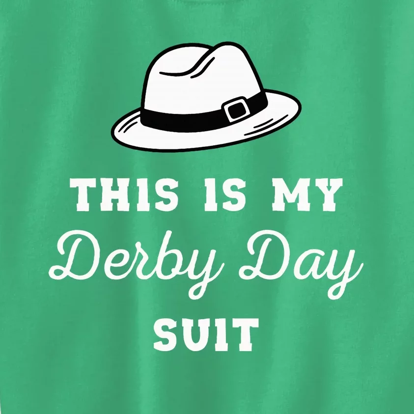 Ky Derby Suits Funny Derby Day Kentucky Kids Sweatshirt