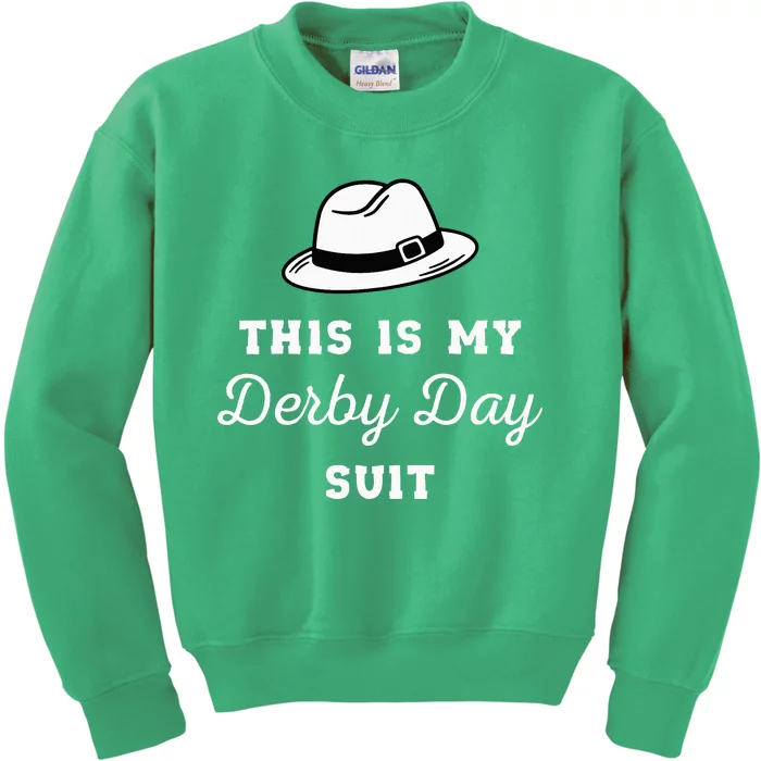 Ky Derby Suits Funny Derby Day Kentucky Kids Sweatshirt