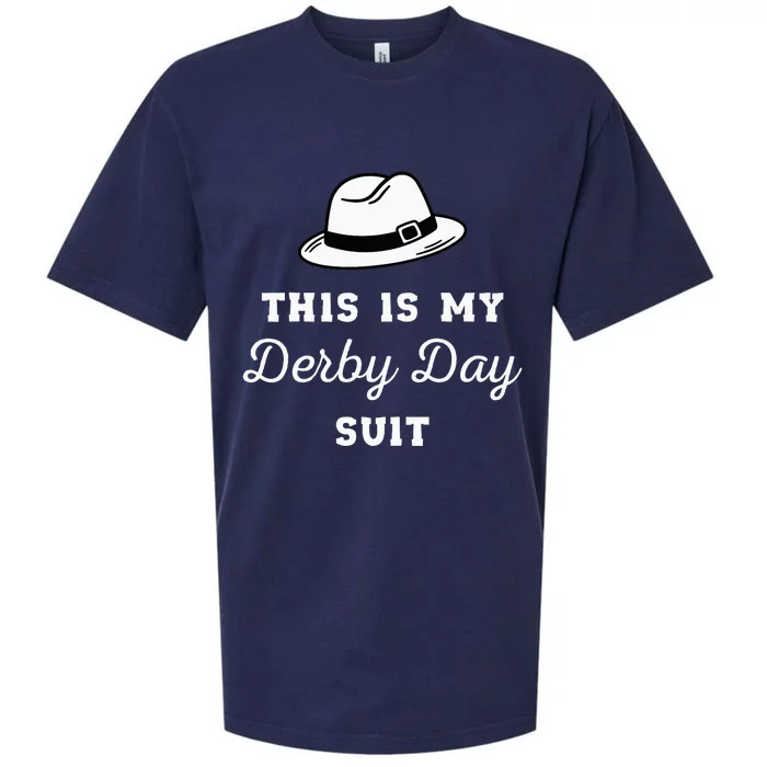 Ky Derby Suits Funny Derby Day Kentucky Sueded Cloud Jersey T-Shirt