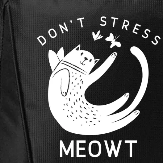 Kitty Don’t Stress Meowt Gift City Backpack