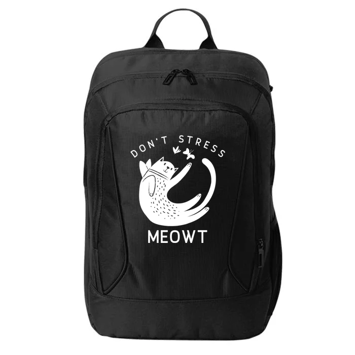 Kitty Don’t Stress Meowt Gift City Backpack