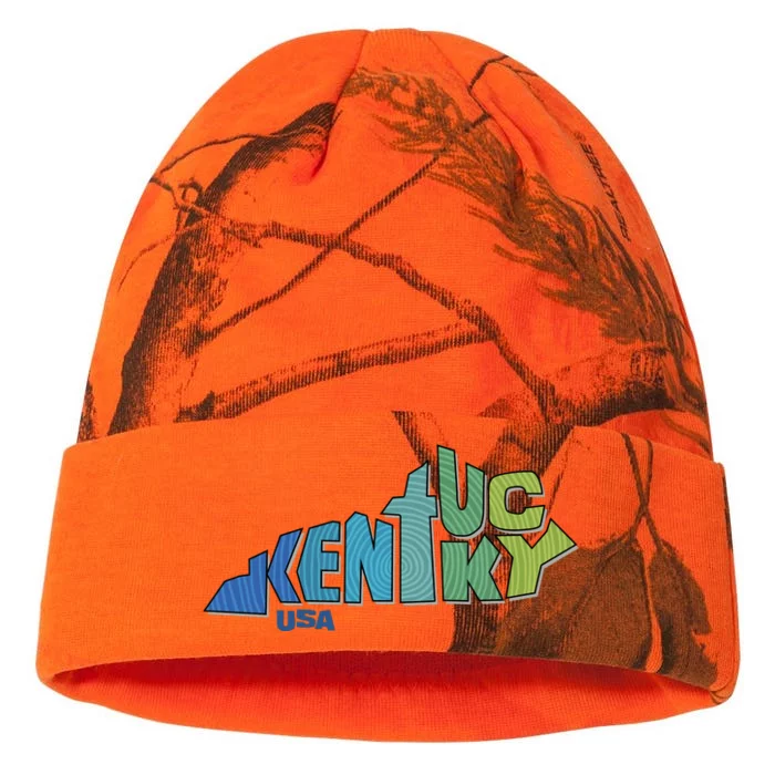 Kentucky Distorted Shape Kati - 12in Camo Beanie