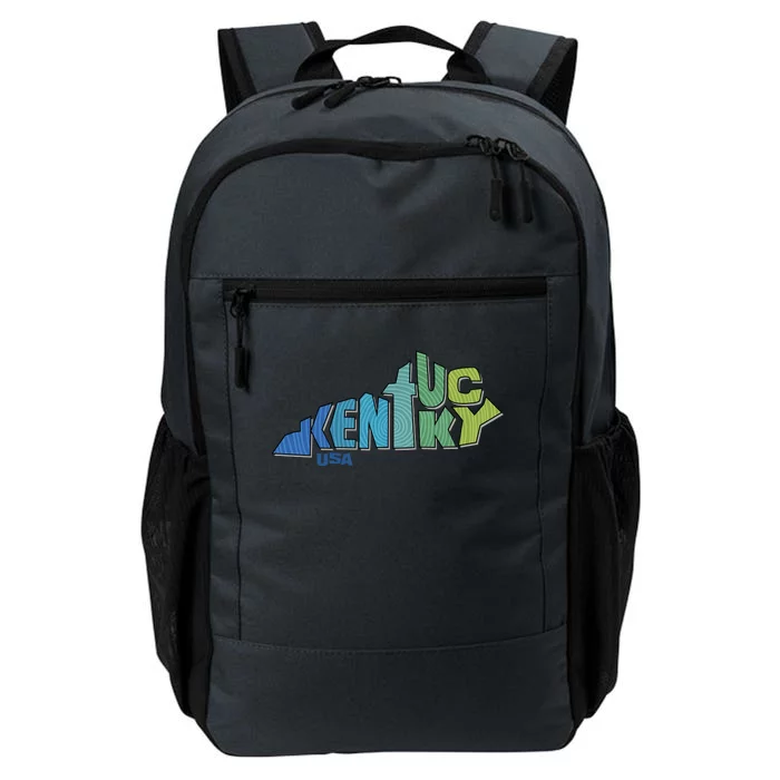 Kentucky Distorted Shape Daily Commute Backpack