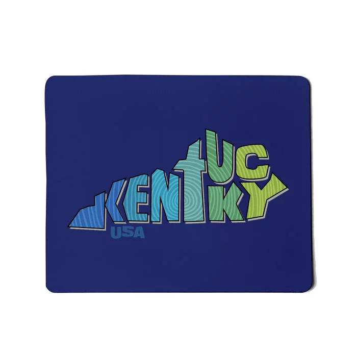 Kentucky Distorted Shape Mousepad