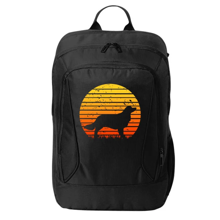 Kooikerhondje Dog Sunset Yellow City Backpack