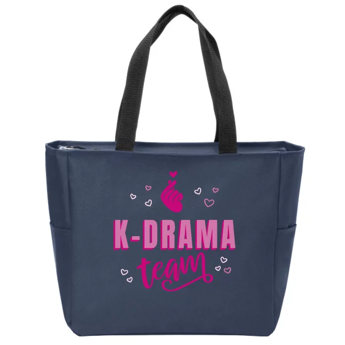 K Drama Team Korea Zip Tote Bag