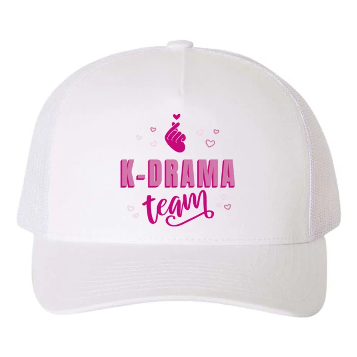 K Drama Team Korea Yupoong Adult 5-Panel Trucker Hat