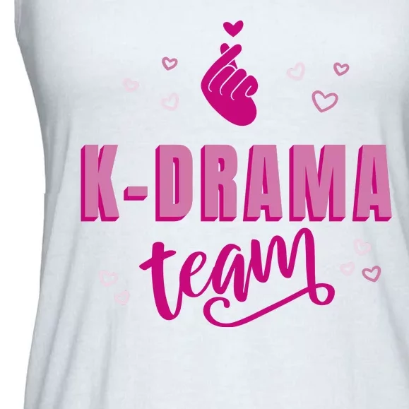 K Drama Team Korea Ladies Essential Flowy Tank