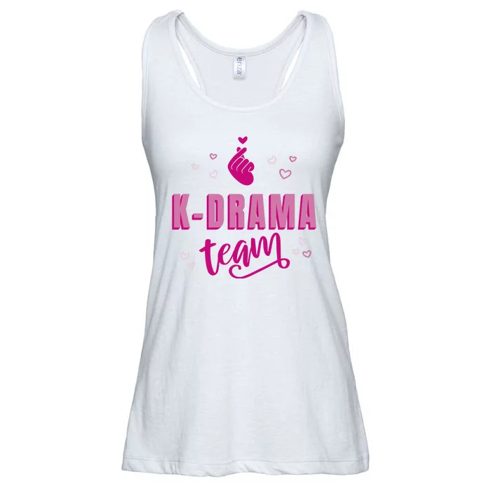 K Drama Team Korea Ladies Essential Flowy Tank