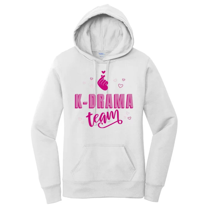 K Drama Team Korea Women's Pullover Hoodie