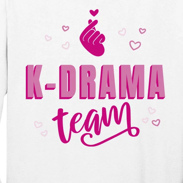 K Drama Team Korea Tall Long Sleeve T-Shirt