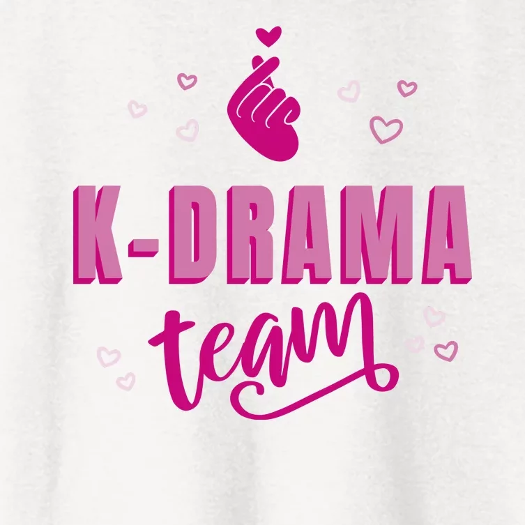 K Drama Team Korea Women's Crop Top Tee