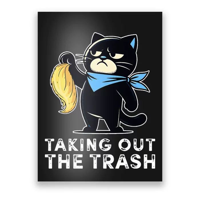 Kamala Debate Win Kamala Debate Trophy Taking Out The Trash Poster