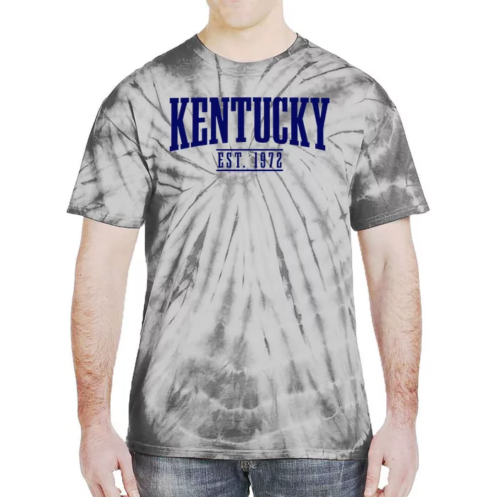 Kentucky Est. 1972 Vintage Tie-Dye T-Shirt