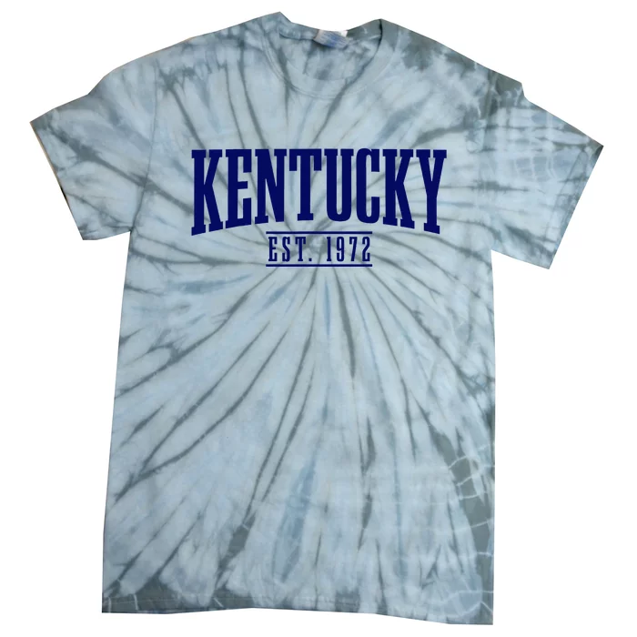 Kentucky Est. 1972 Vintage Tie-Dye T-Shirt