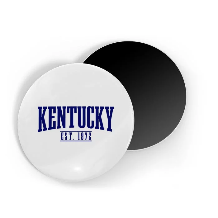 Kentucky Est. 1972 Vintage Magnet