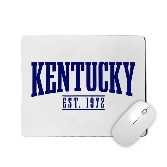 Kentucky Est. 1972 Vintage Mousepad