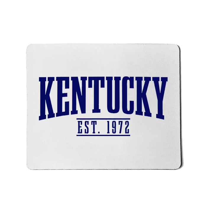 Kentucky Est. 1972 Vintage Mousepad