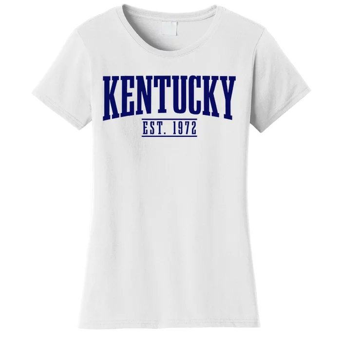 Kentucky Est. 1972 Vintage Women's T-Shirt