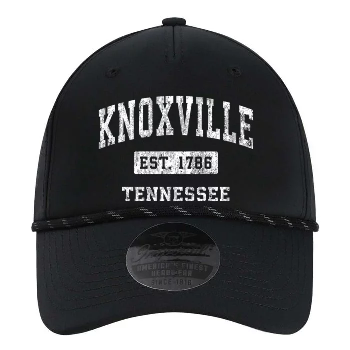 Knoxville Est 1786 Tennessee Tn Vintage Established Sports Design Performance The Dyno Cap