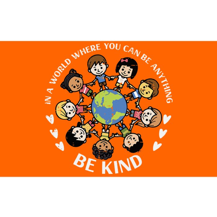 Kind Earth Anti Bullying Unity Day Orange Bumper Sticker