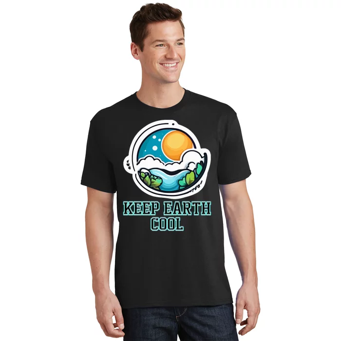 Keep Earth Cool Climate Awareness T-Shirt