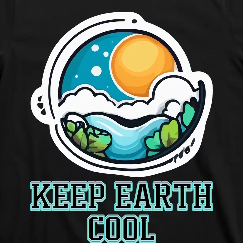 Keep Earth Cool Climate Awareness T-Shirt