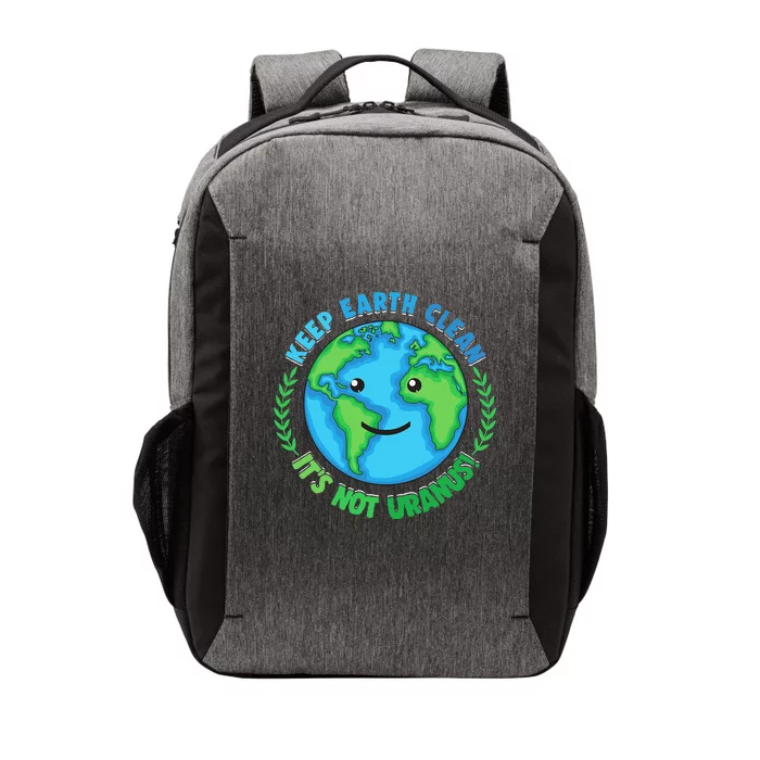 Keep Earth Clean It's Not Uranus EARTH DAY Vector Backpack