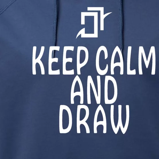 Keep Cal And Draw Astrologian FF14 Performance Fleece Hoodie