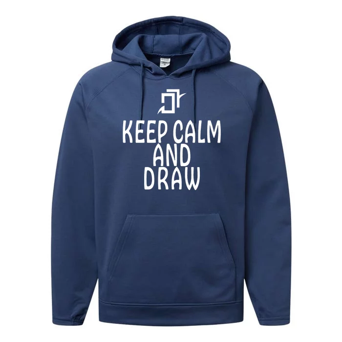 Keep Cal And Draw Astrologian FF14 Performance Fleece Hoodie