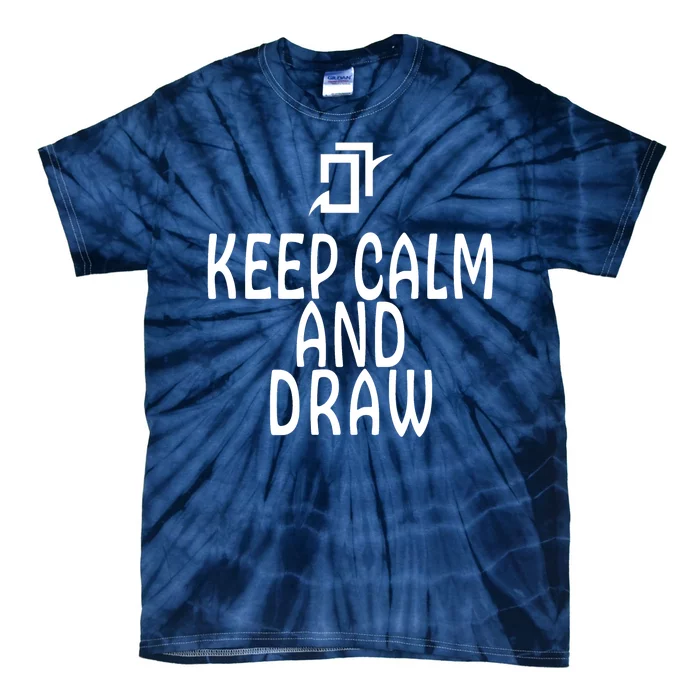 Keep Cal And Draw Astrologian FF14 Tie-Dye T-Shirt