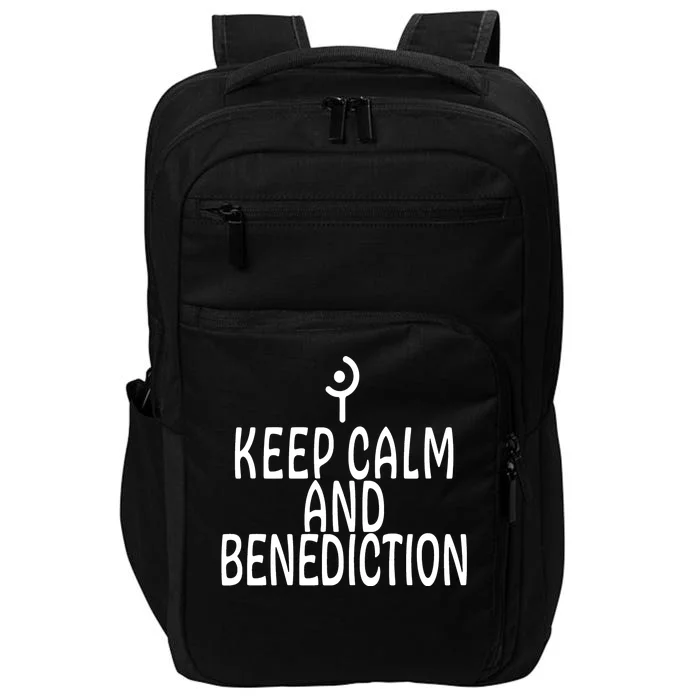 Keep Calm And Benediction FF14 White Mage Impact Tech Backpack