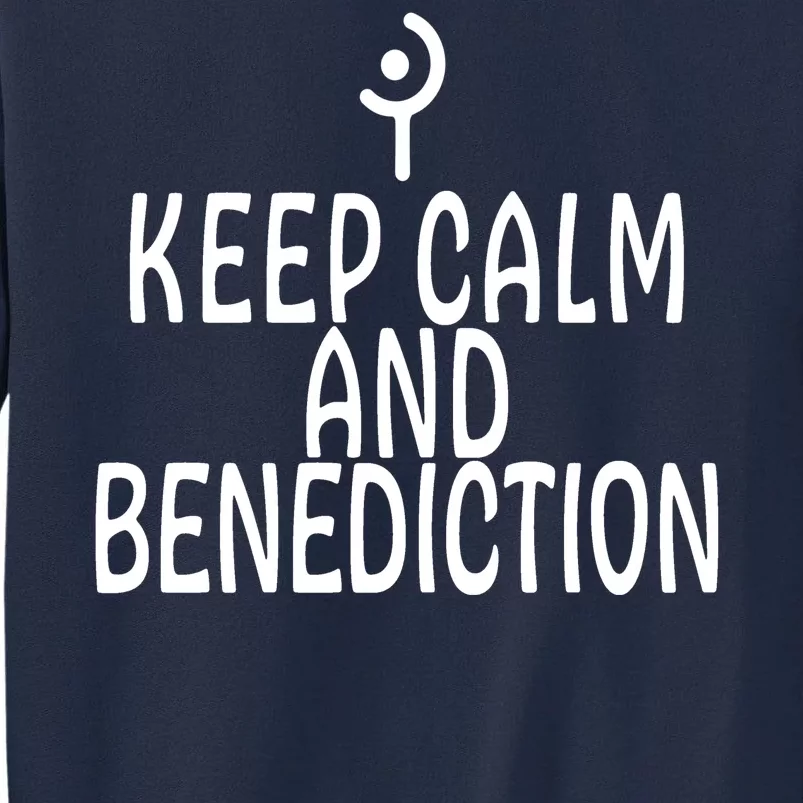 Keep Calm And Benediction FF14 White Mage Tall Sweatshirt