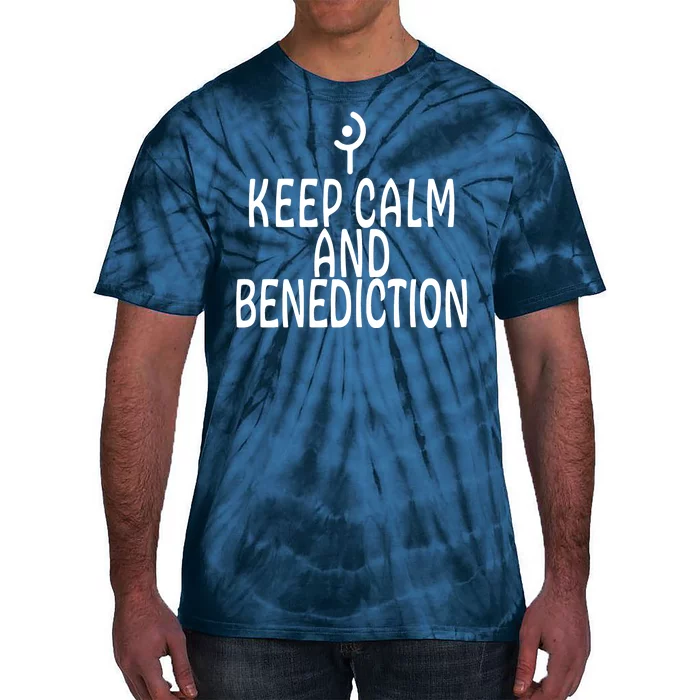 Keep Calm And Benediction FF14 White Mage Tie-Dye T-Shirt