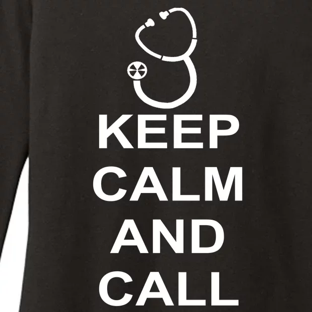 Keep Calm and Call The Doctor Womens CVC Long Sleeve Shirt